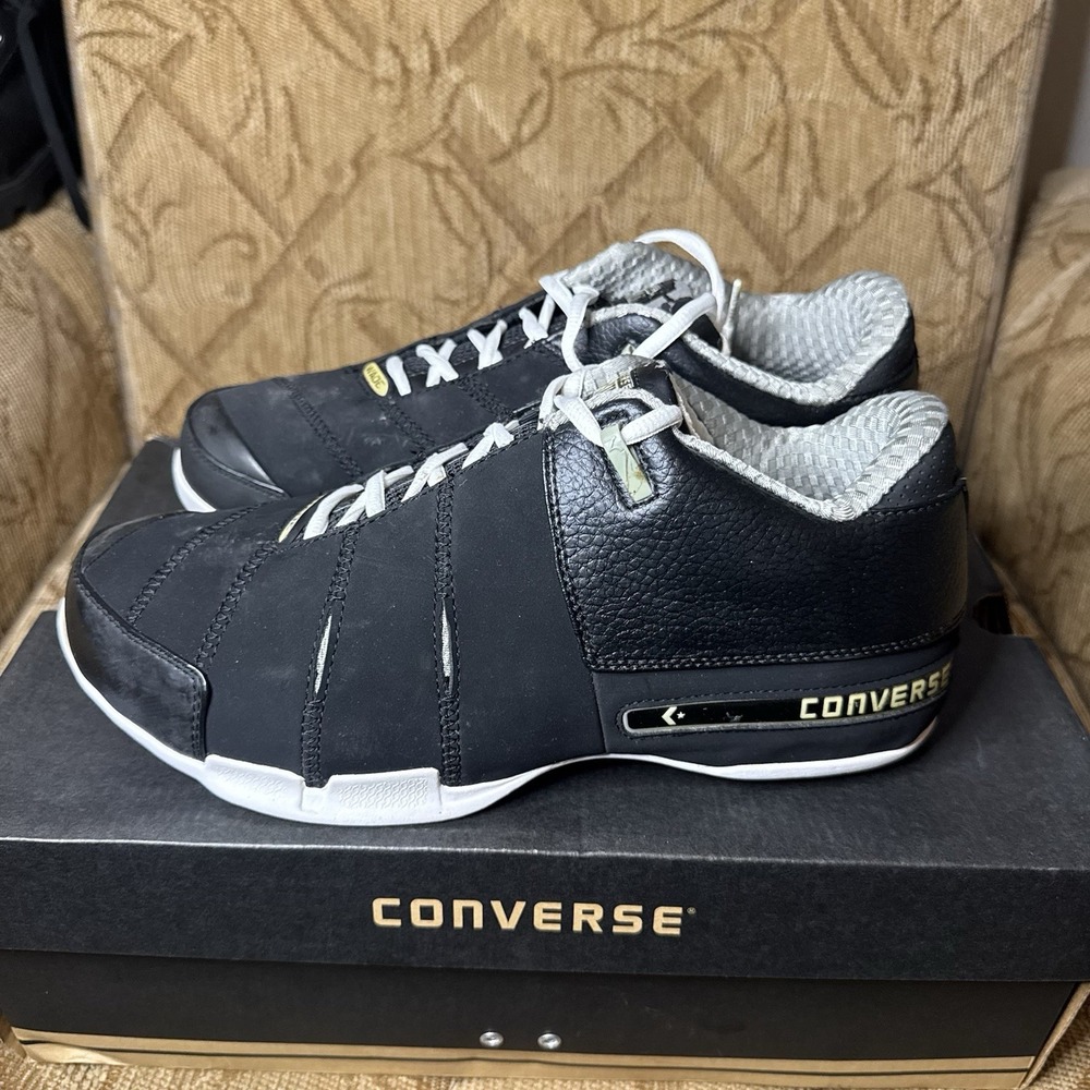 Wade 1 Converse Signature OX Low Size 10.5 Black White Grey 1V192‎